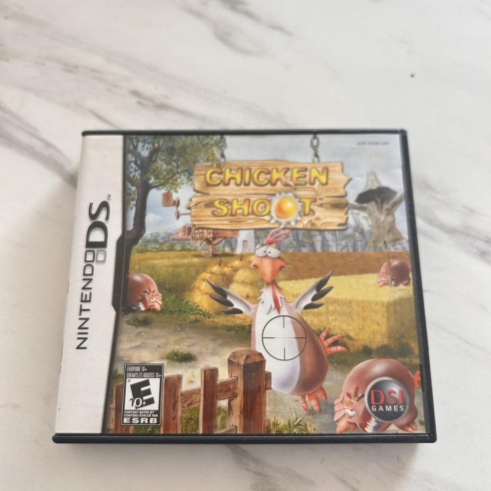 Nintendo DS Chicken Shoot Game DSI Games Everyone‎ 2006 UU